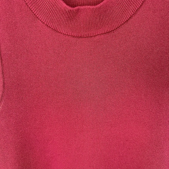 CARMAR• Ribbed•Sleeveless•Mock Neck•Cropped Top - Picture 6 of 6